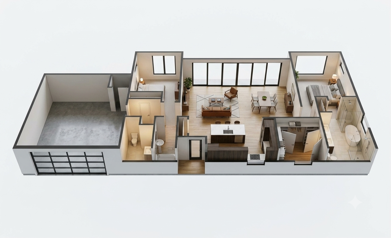 1,980 SF Camelback Floor Plan